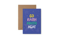 Go raibh maith agat! - 'Thank you'