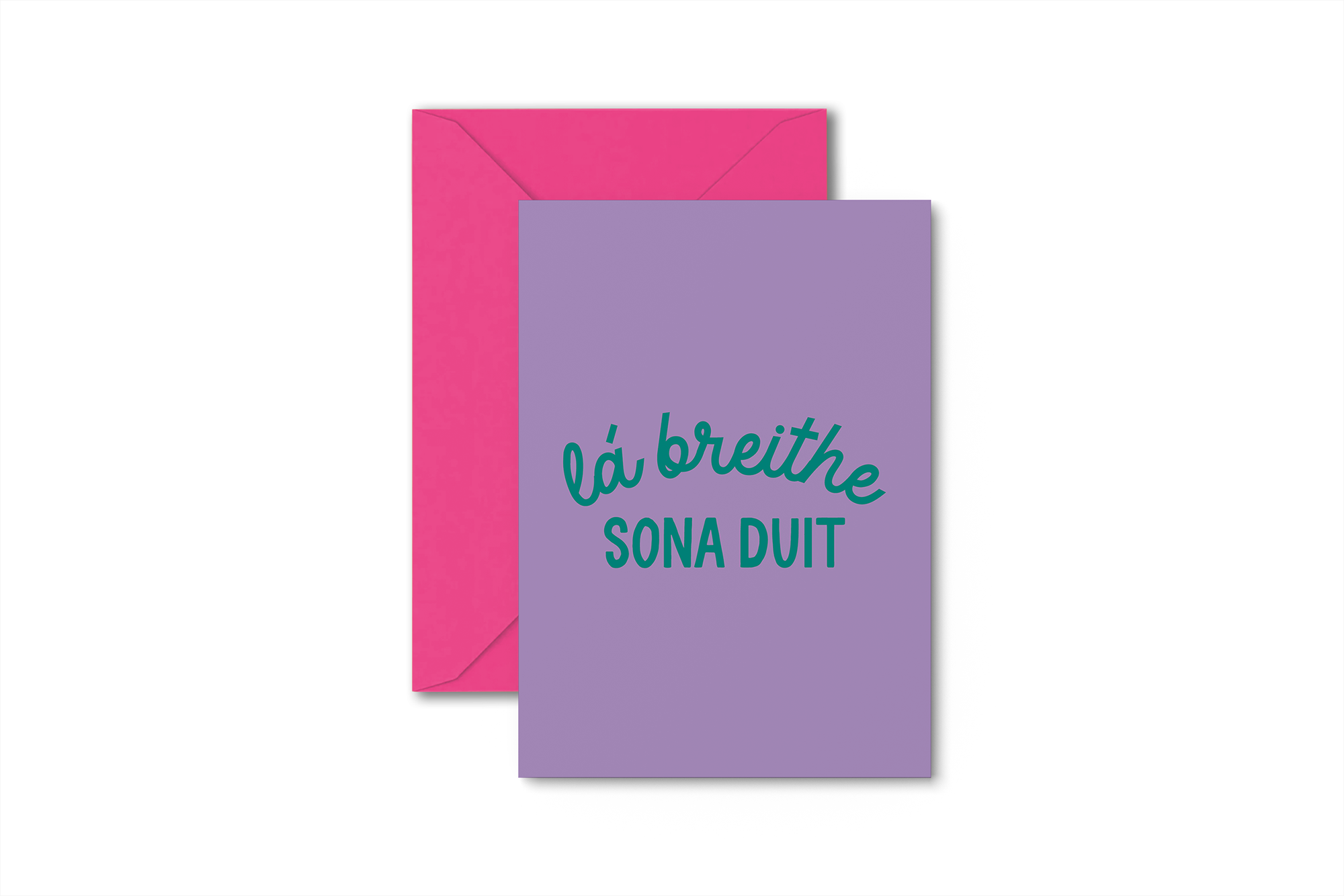 Lá Breithe Shona Duit - birthday card