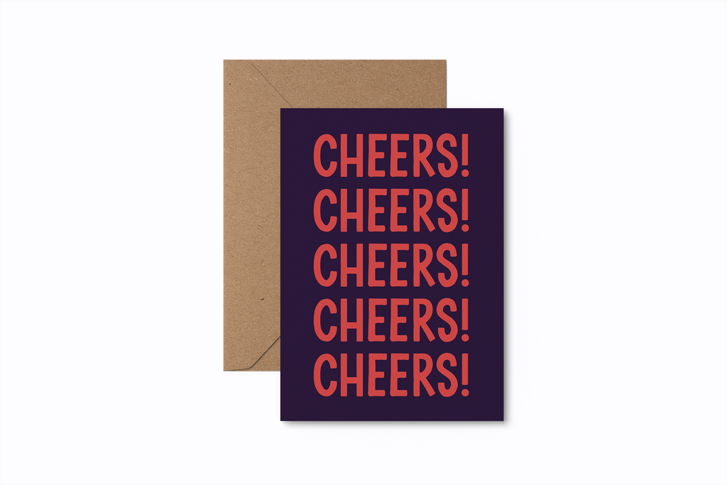 'Cheers' card
