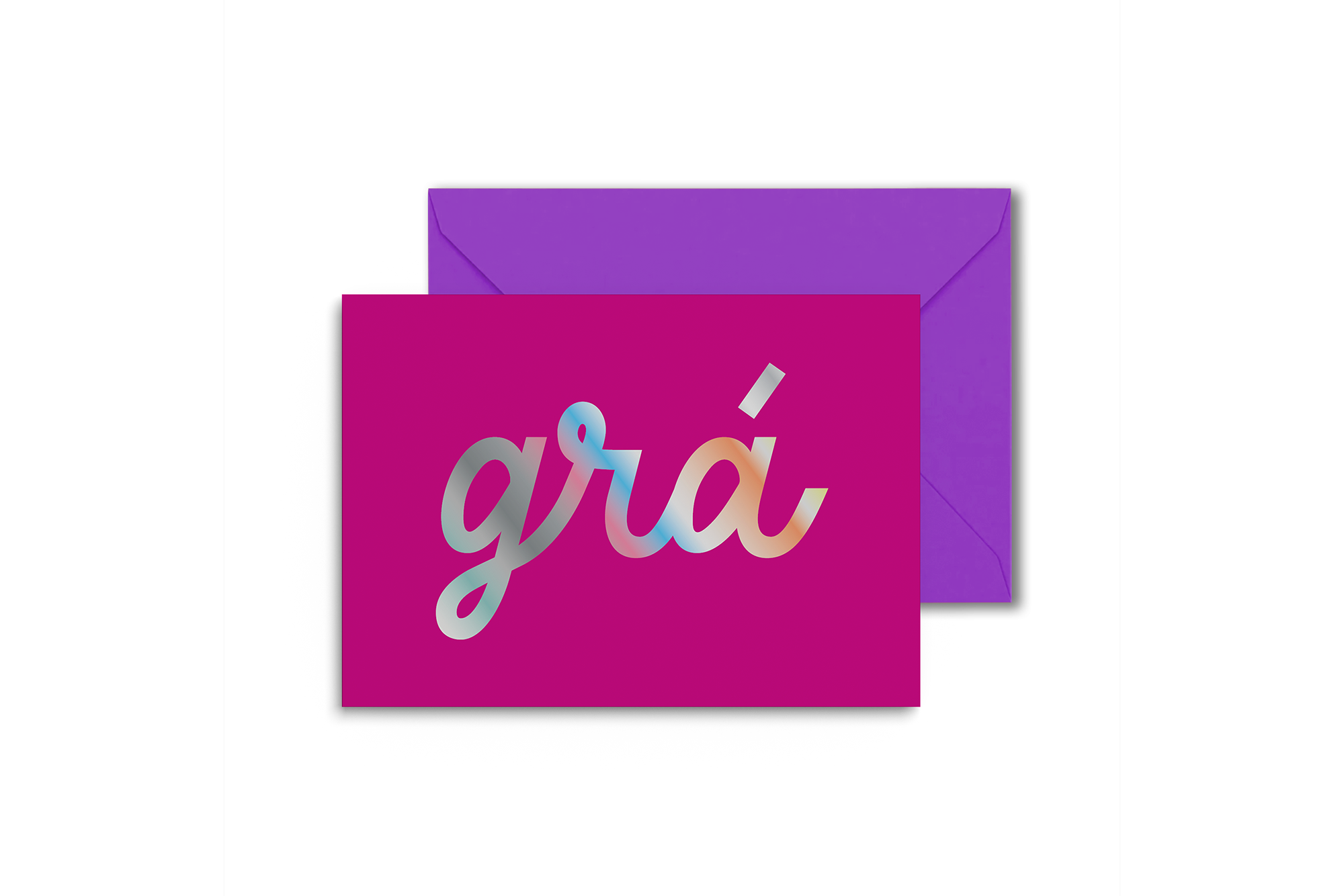 GRÁ holographic foil
