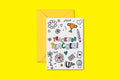 ‘COLOUR IN’ Thank you teacher card!