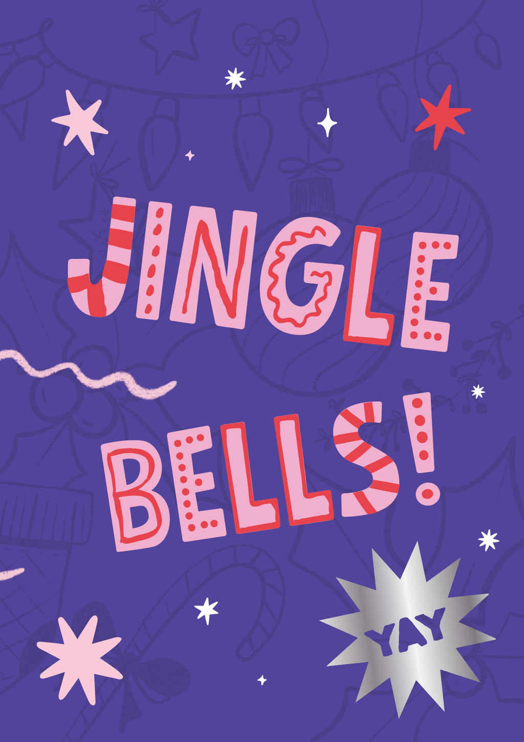 Jingle Bells Christmas Card