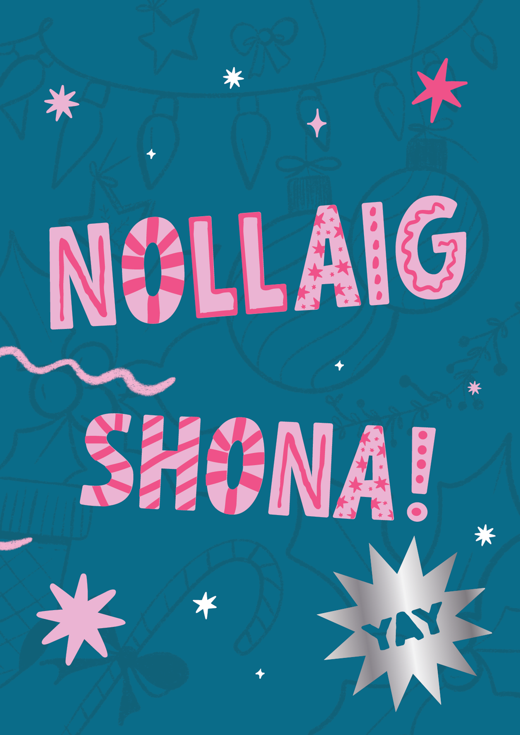 Nollaig Shona Irish Christmas Card