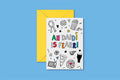 ‘COLOUR IN’ Irish Language Father's Day card!