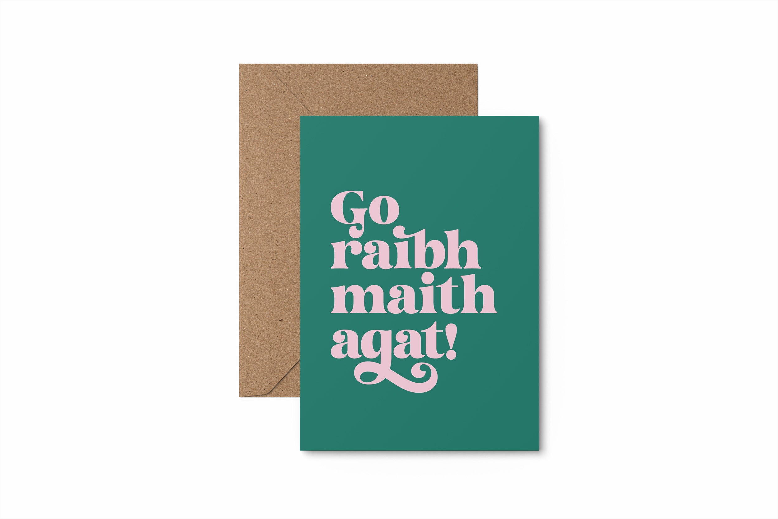 GRMA - Irish thank you card