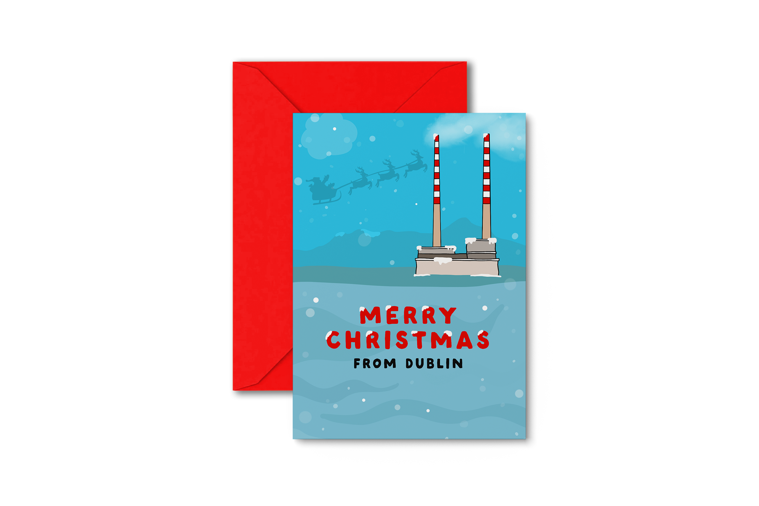 Dublin Christmas Card
