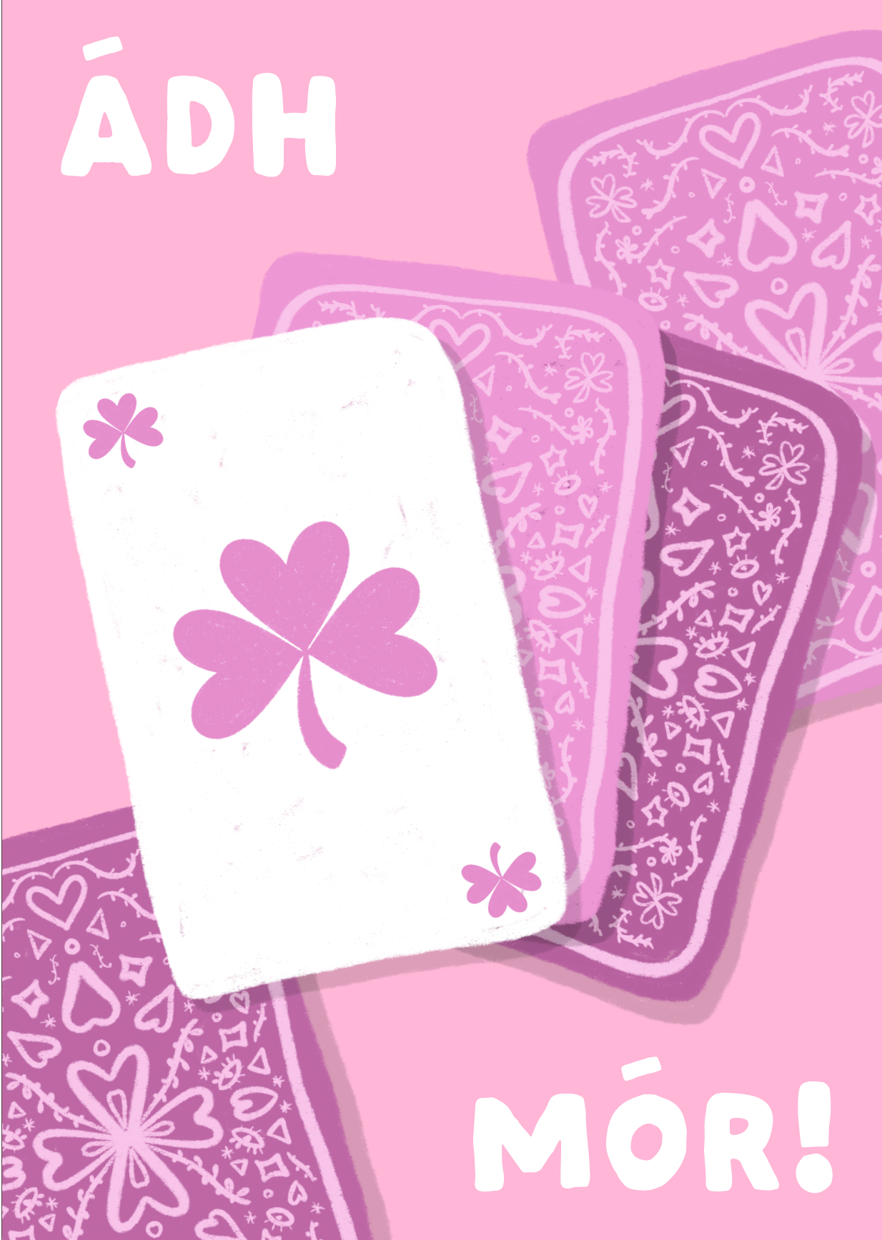 Ádh Mór - 'Good Luck' illustrated card