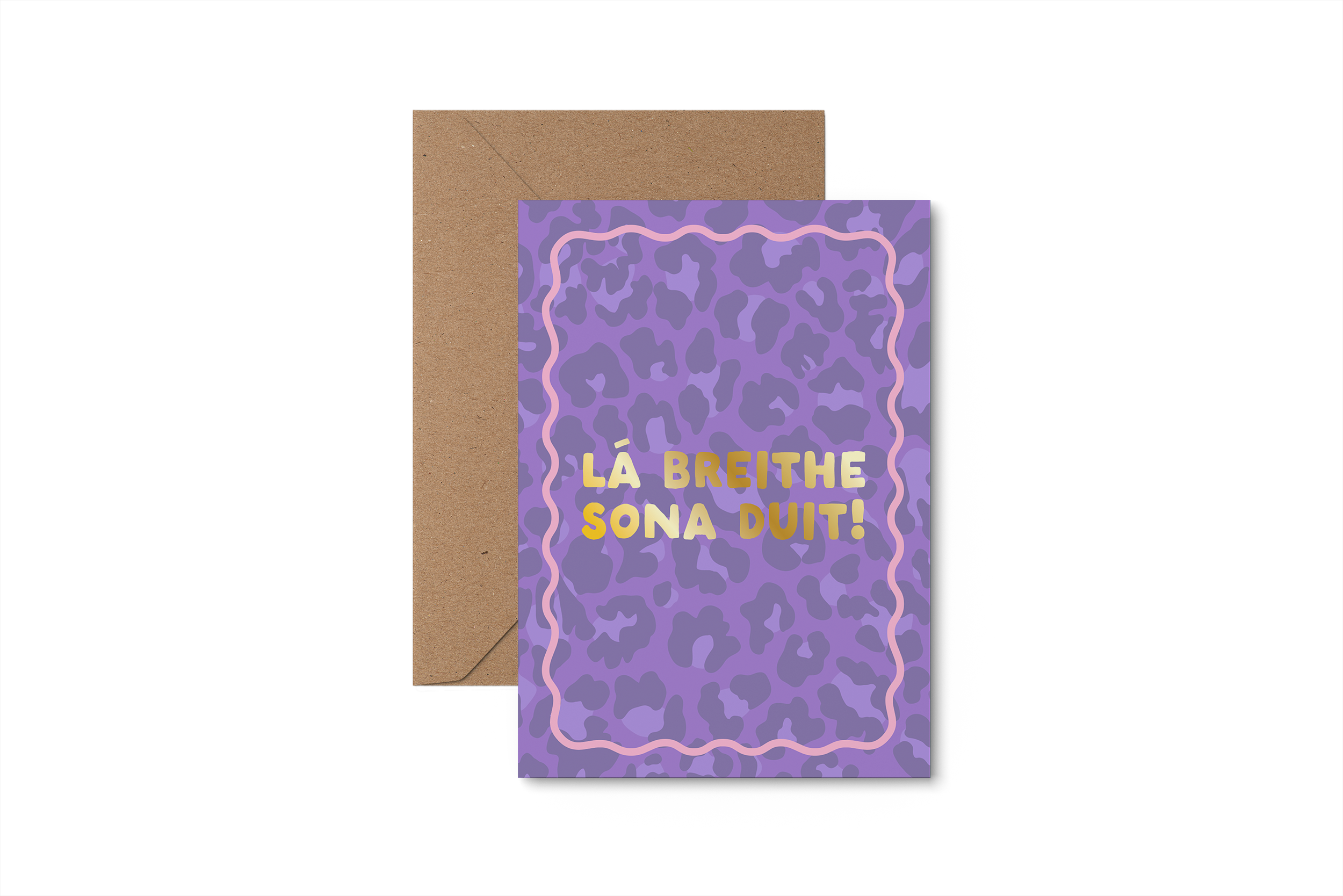 Lá Breithe Shona Duit - Irish birthday card