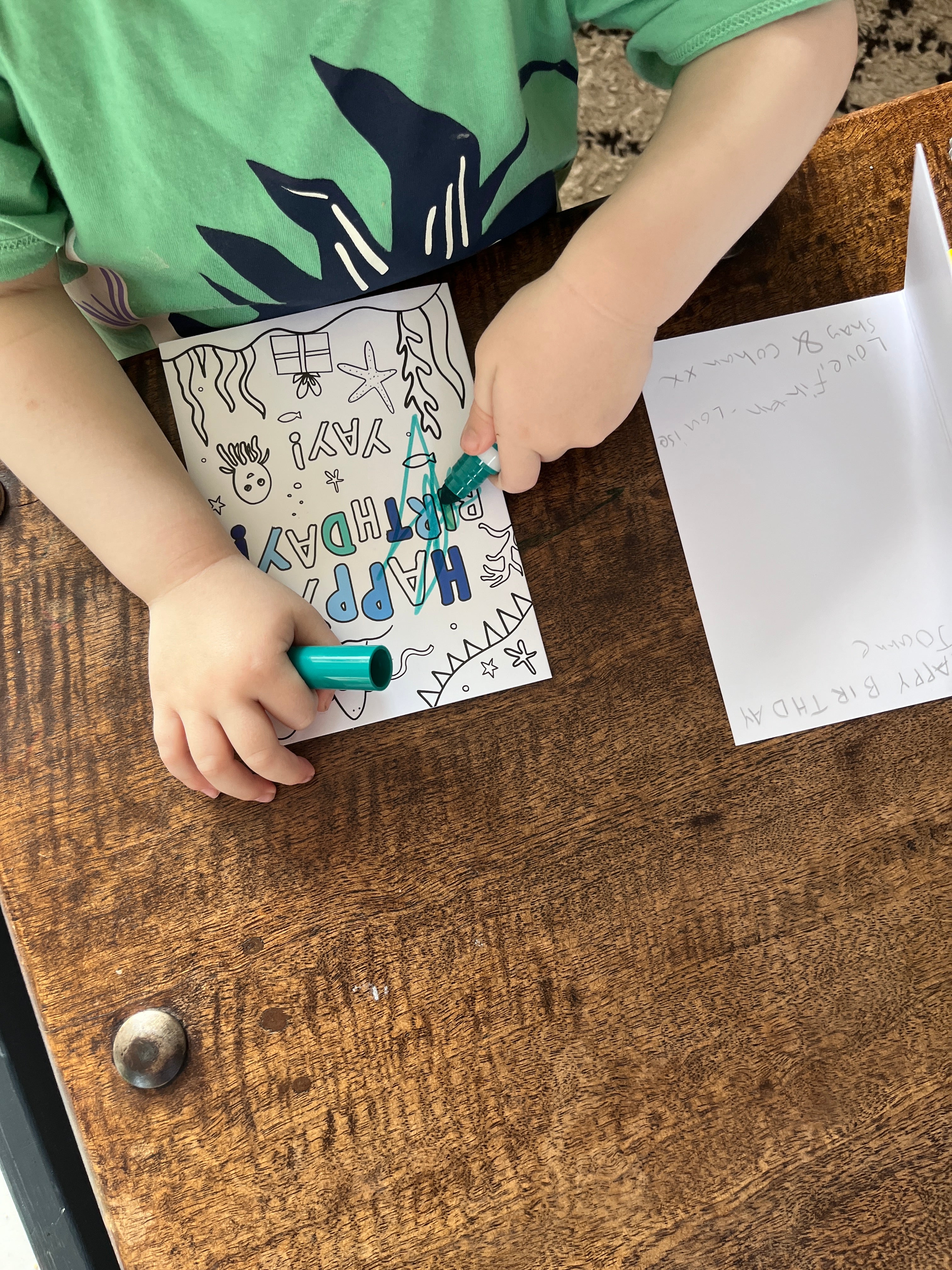 ‘COLOUR IN’ Breithlá Sona - Irish language birthday card!
