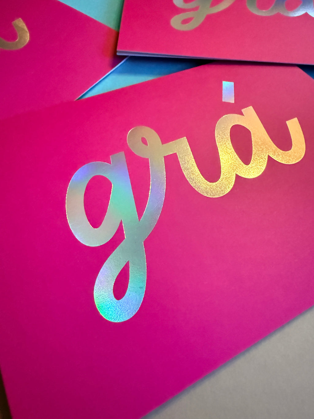 GRÁ holographic foil