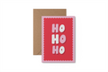 Ho Ho Ho - Christmas card