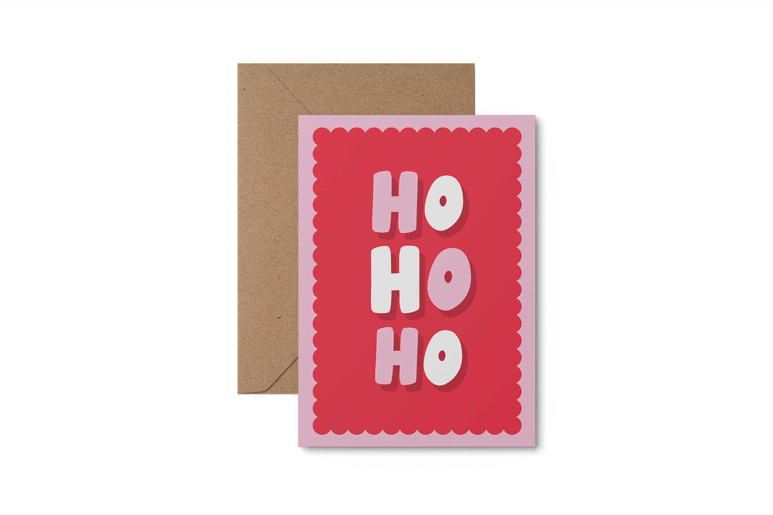 Ho Ho Ho - Christmas card
