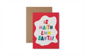 Is Maith Liom Santa - Irish Christmas card