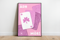 Ádh Mór - illustrated Irish language print