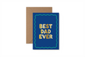 Best Dad Ever! Foiled card