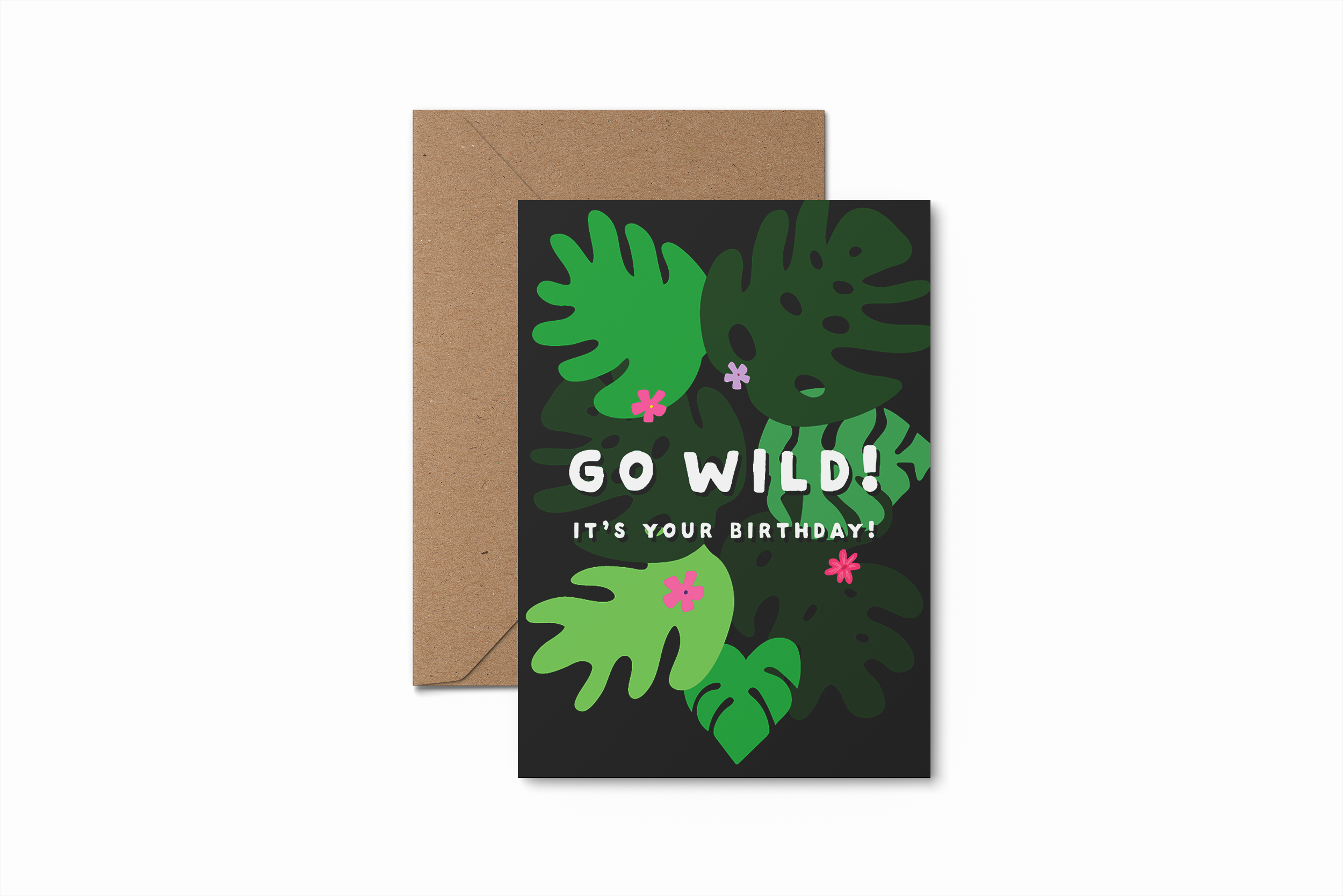 Go Wild! birthday card