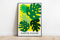 Monstera - illustrated print